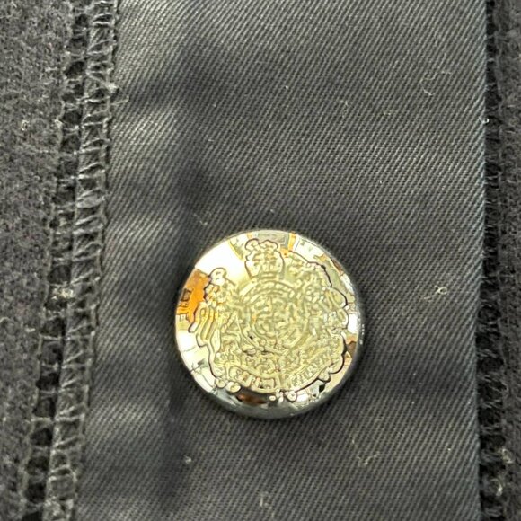 Laure Ralph Lauren Women's Cotton Knit Sweater Cardigan size Large/Navy - Picture 6 of 6